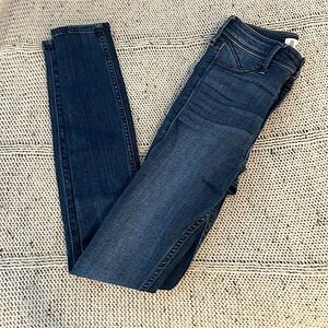 Hollister size00,  straight leg blue jeans, perfect condition